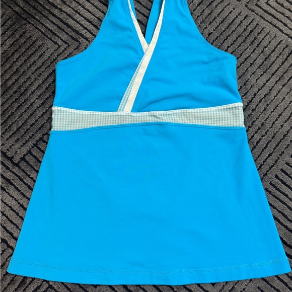 lululemon athletica Tops - Lululemon Women’s Athletic Tank Top Size 8 Blue Workout Yoga Top